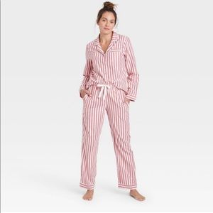 Target Stars Above Red Striped Pajamas
